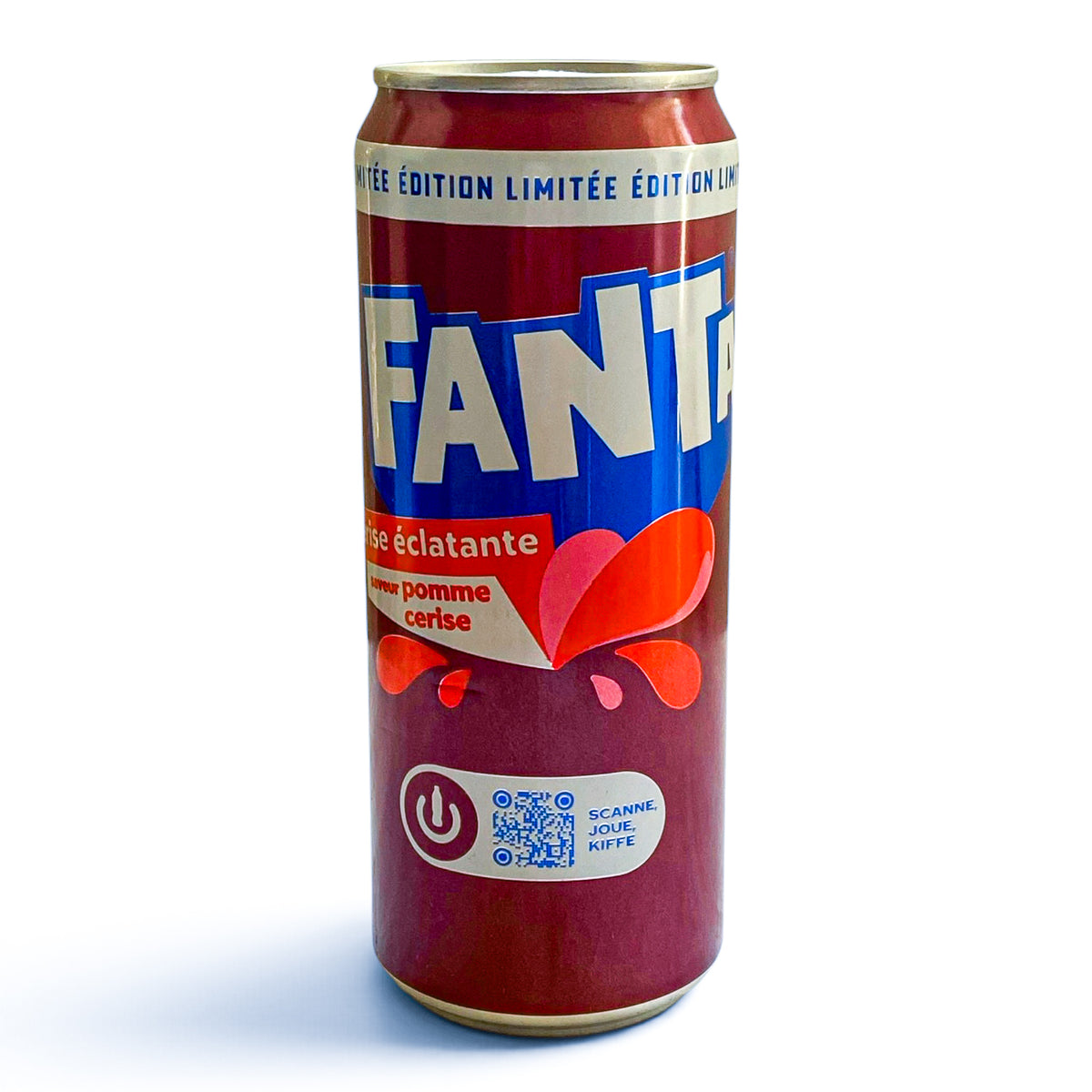 Fanta saveur pomme & cerise éclatante