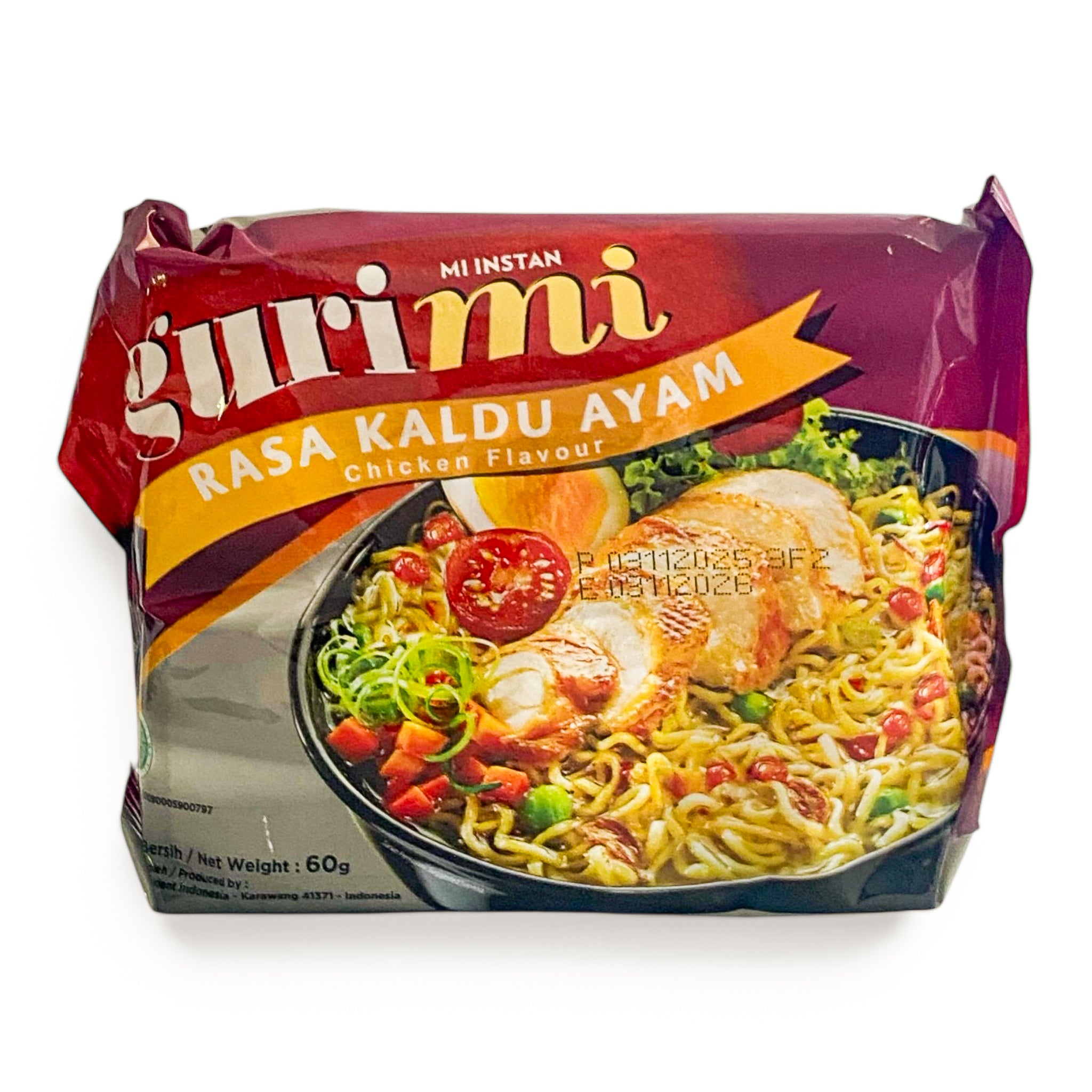 Nouilles Gurimi Rasa Daging Sapi saveur poulet